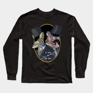 Dr. Jackal and Mr. Hyena Long Sleeve T-Shirt